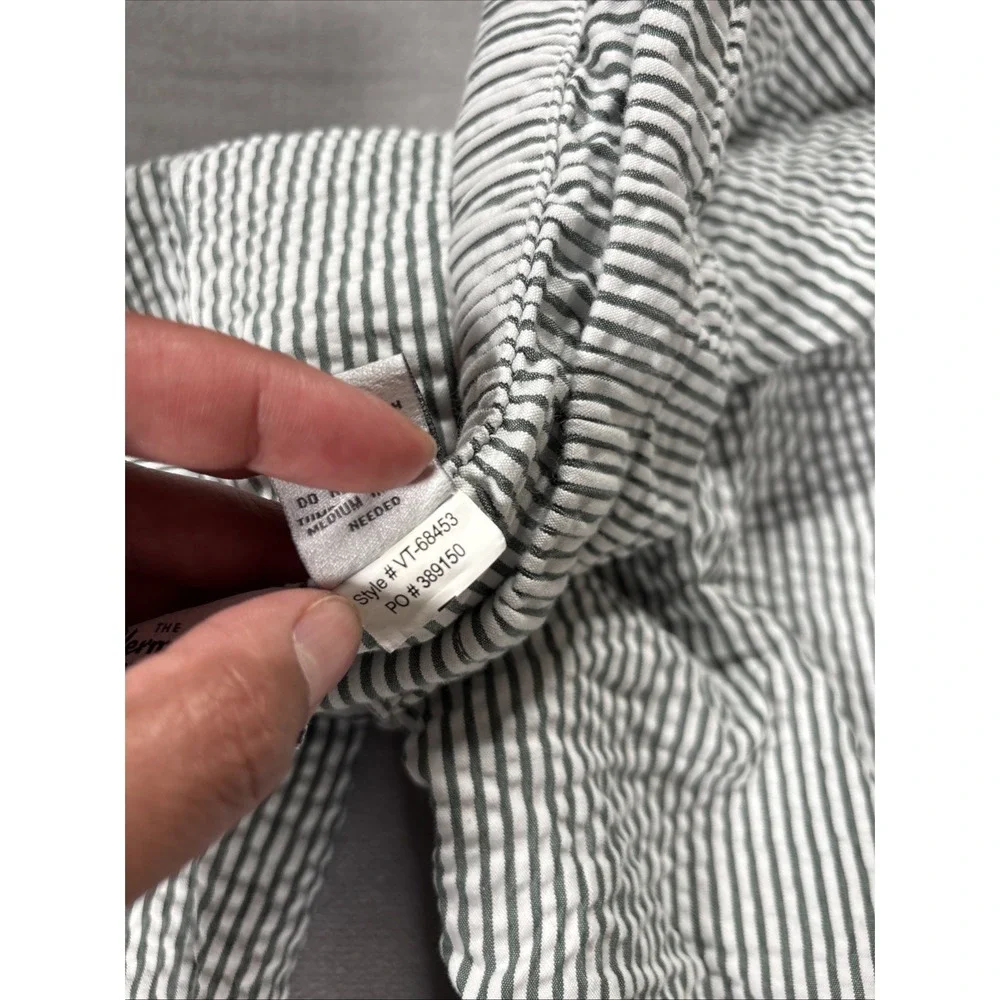 The Vermont Country Store Pajama Pants Mens XL Seersucker Striped Lounge